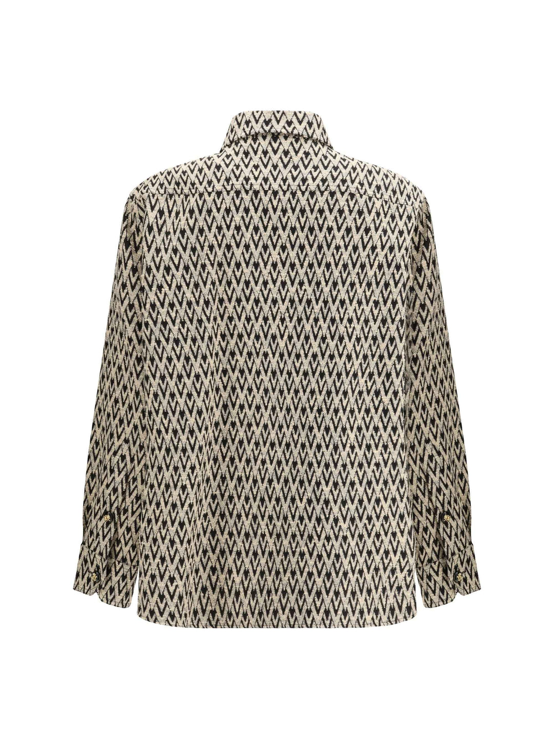 Mixed cotton jacquard Toute La V Jacket