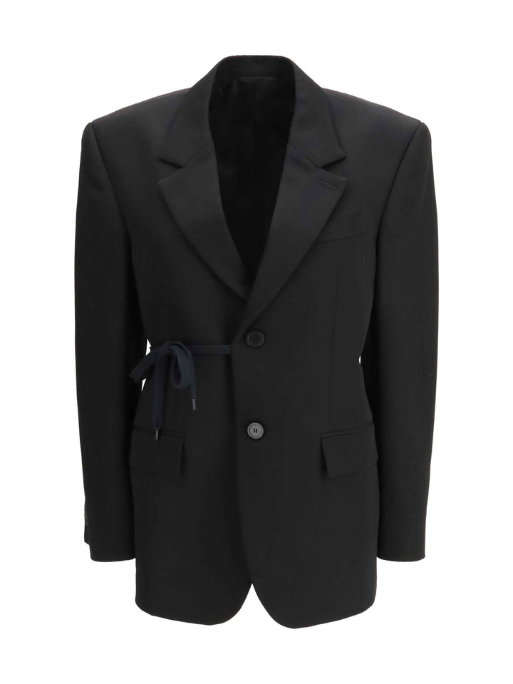 Barathea wool tailored Jacket