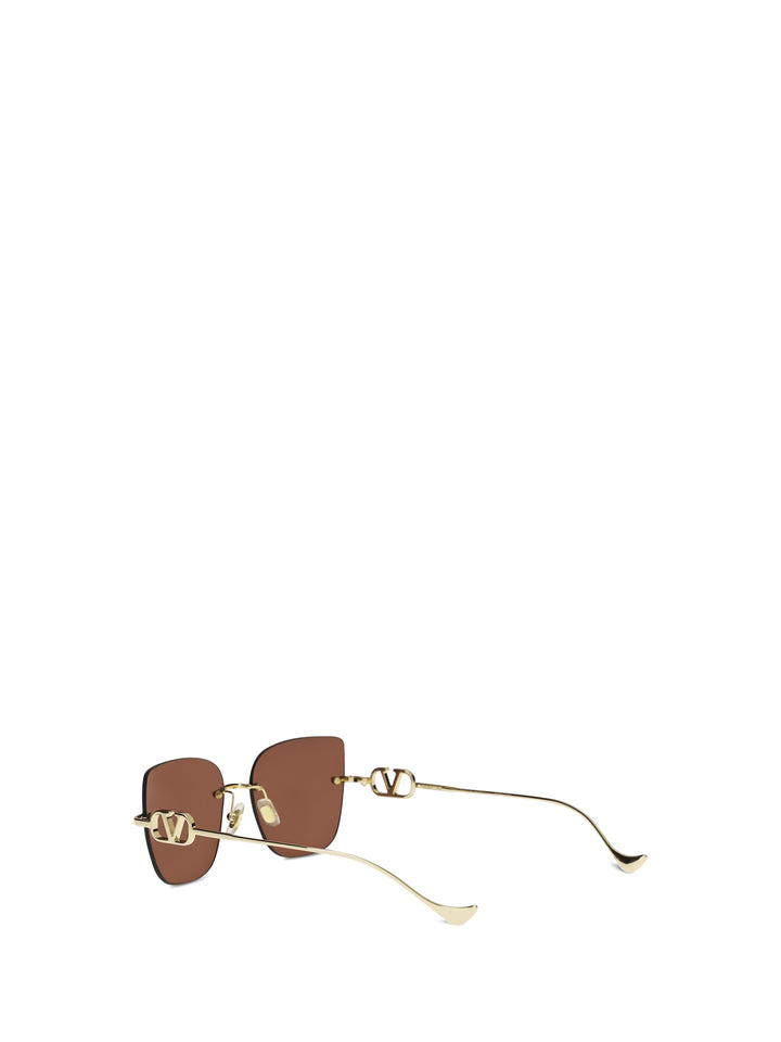 Geometric metal Sunglasses 3