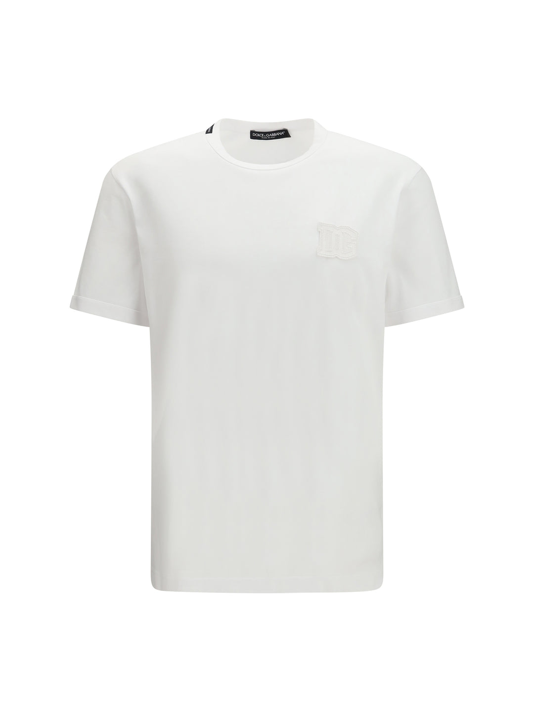 Cotton T-shirt with patch 1