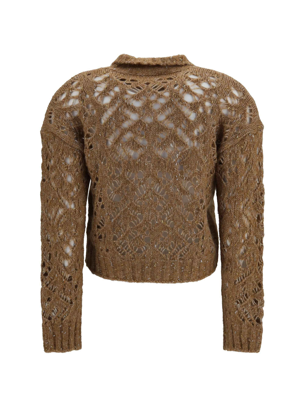 Quarto openwork Cardigan