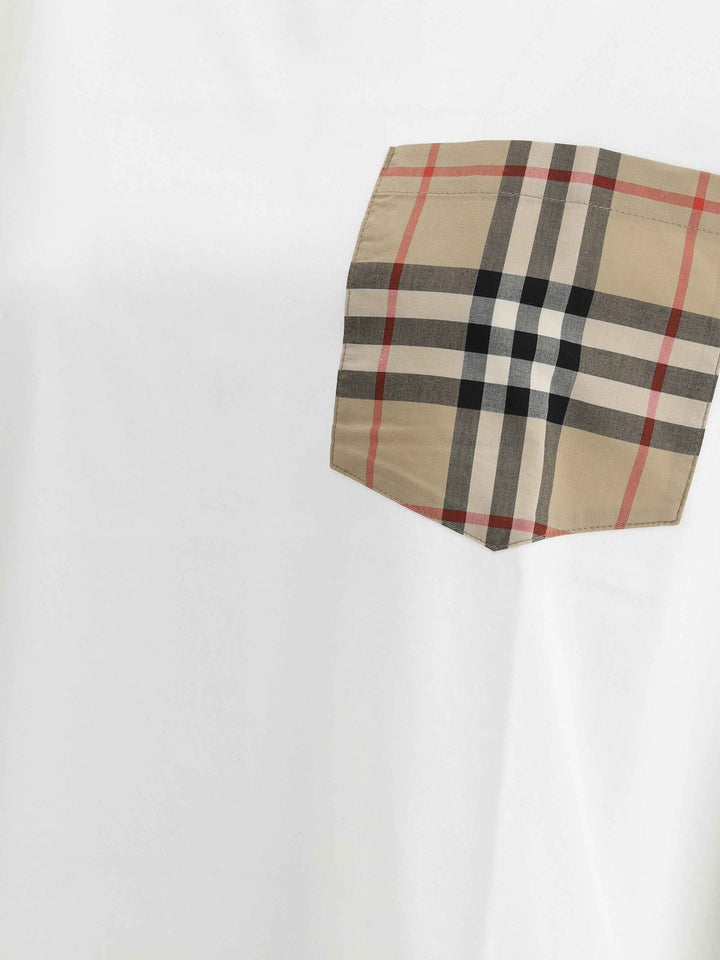 BURBERRY Tops / Shirts in WHITE