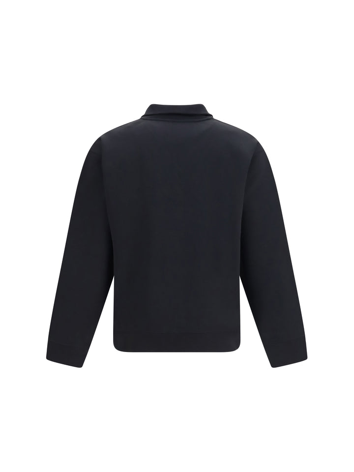 Half-zip high-neck jersey Sweatshirt 2