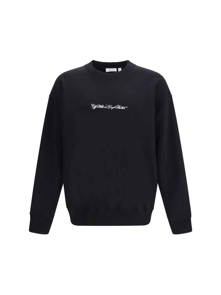 Script Arrow crewneck Sweatshirt 1