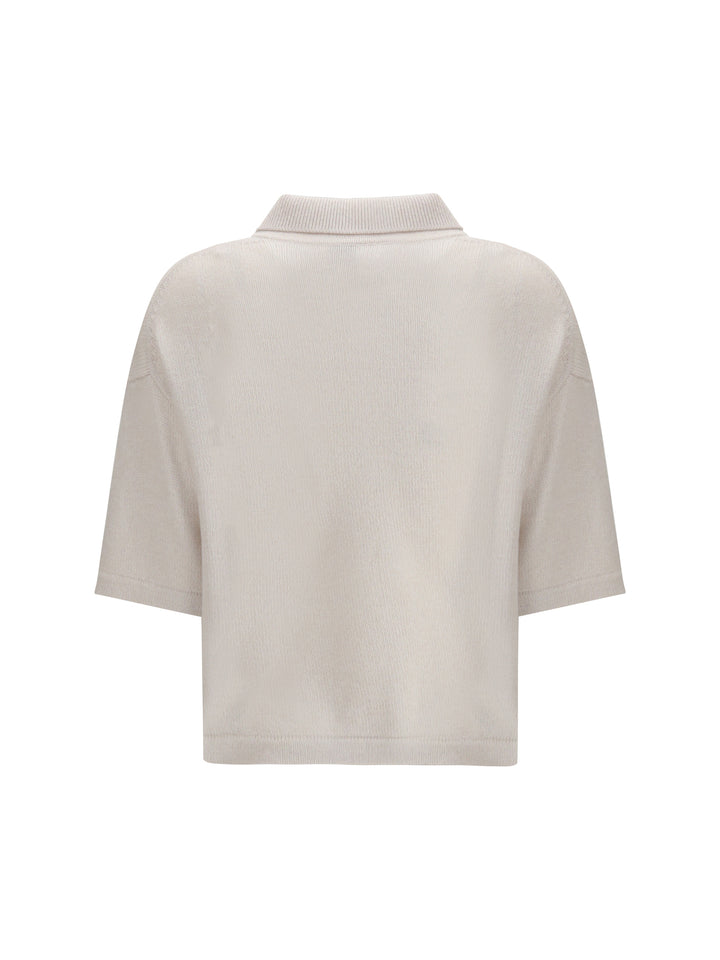 Short-sleeve polo neck Sweater 2