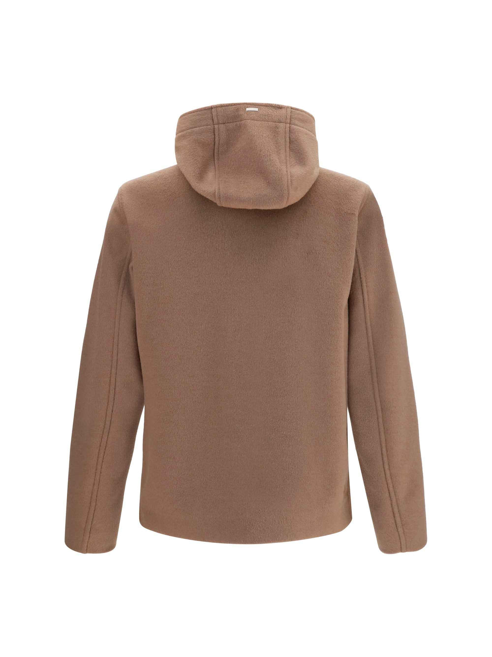 Hooded button-front Jacket