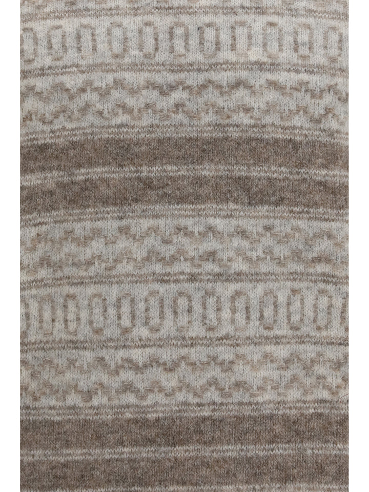 Fair Isle knit turtleneck Sweater 3