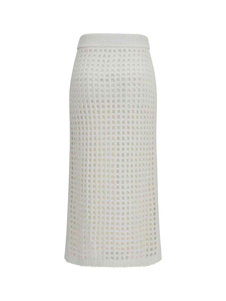 Cotton mesh Skirt