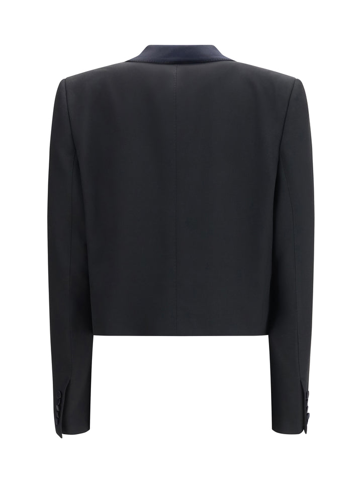 Cropped single-breasted Jacket 2
