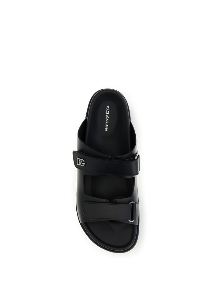 Calfskin leather Sandals 4