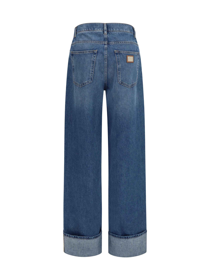 Straight-leg five-pocket Jeans