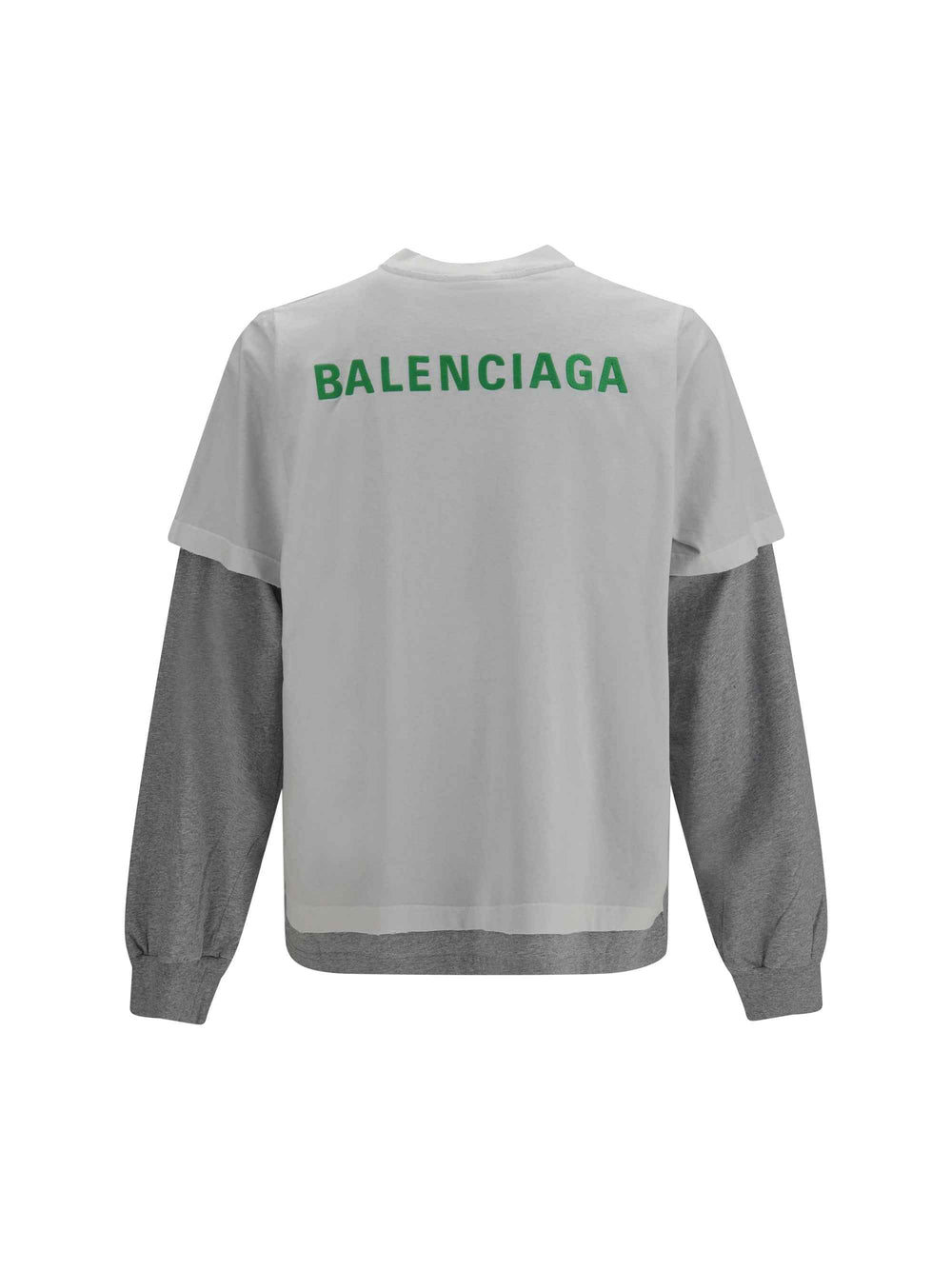 Double-sleeve cotton T-shirt