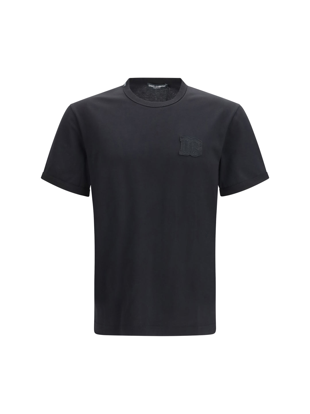 Cotton T-shirt with patch 1