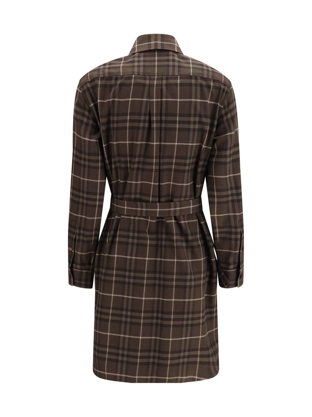 Check cotton shirt Dress
