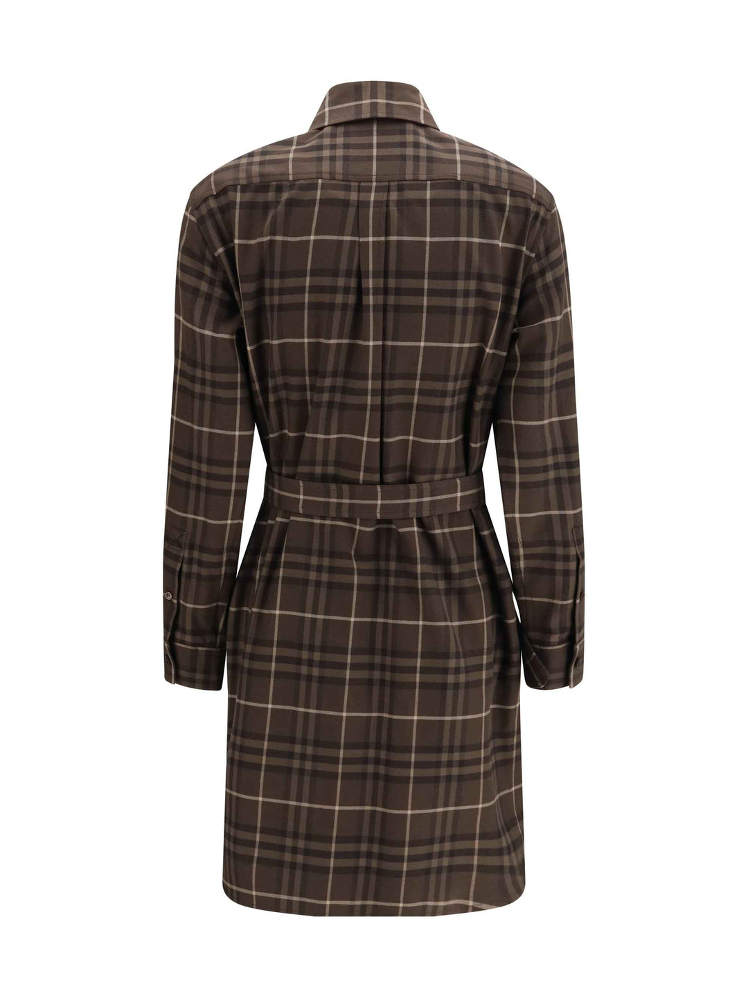 Check cotton shirt Dress
