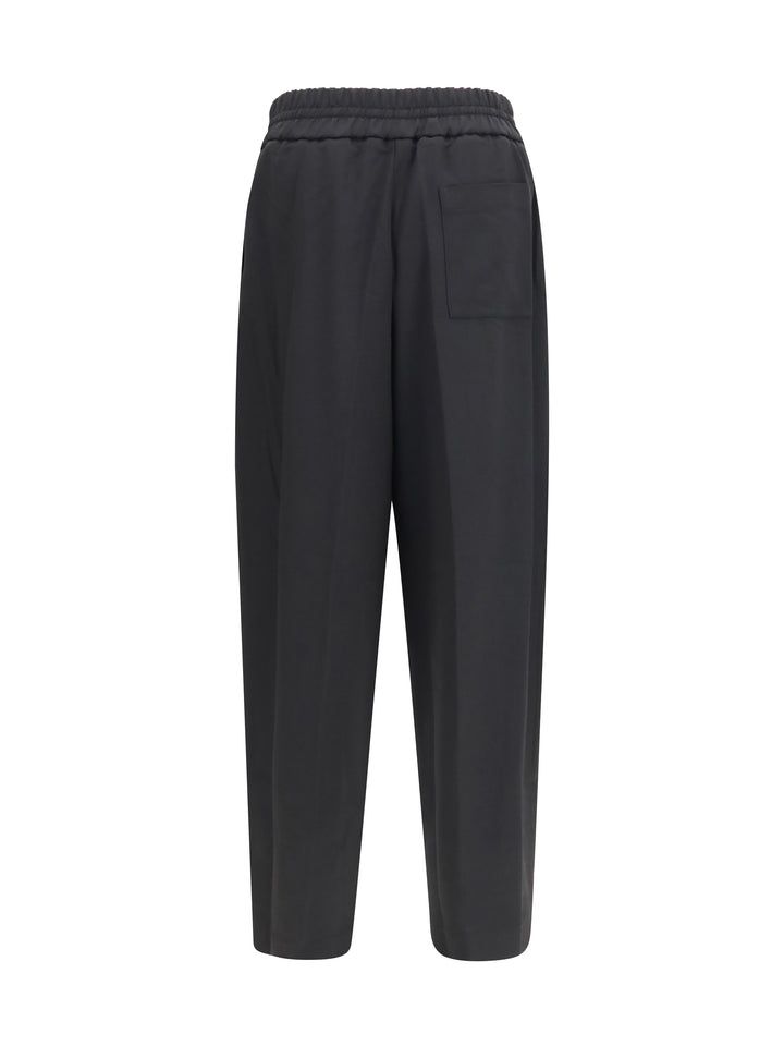 Wool Pants with elasticated waist 2