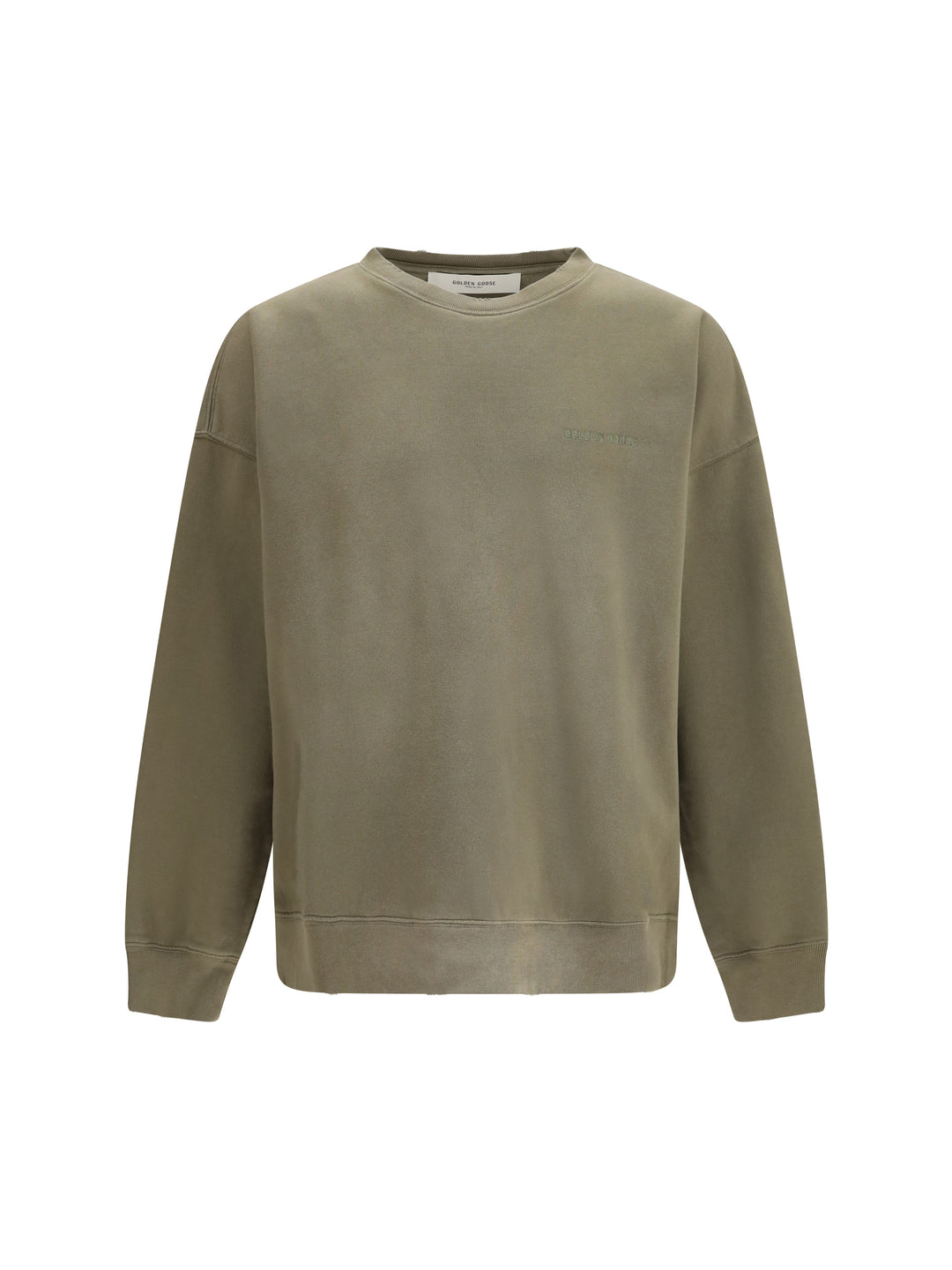 Journey unisex Crew neck in garment-dyed cotton fleece 1