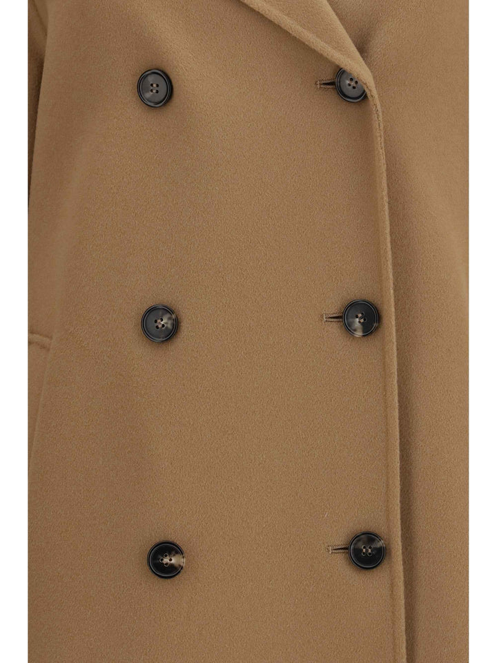 Magnolia double-breasted virgin wool Coat
