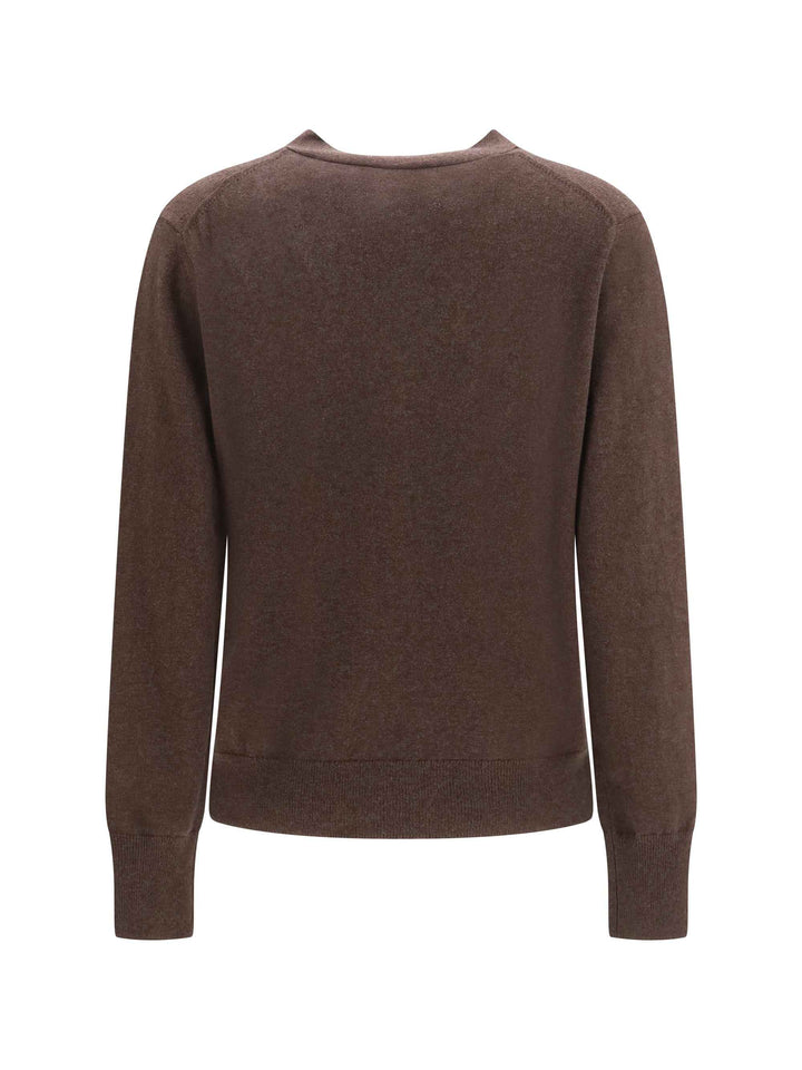 MARANT ETOILE Knitwear in CHOCOLATE CA0104FAC1L17E_50CL