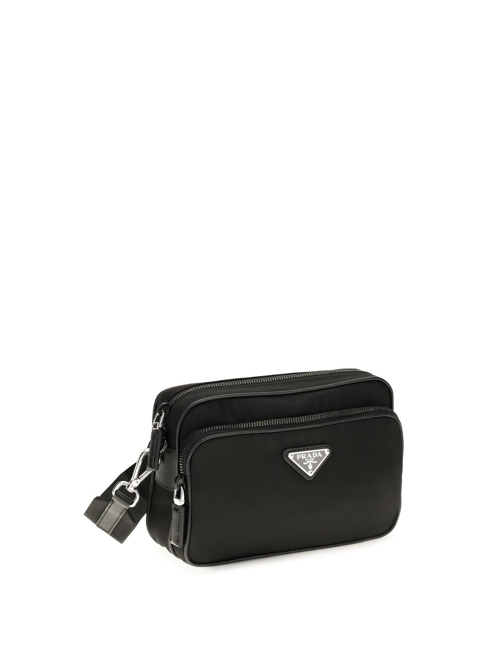 Re-Nylon and Saffiano leather Shoulder Bag 2