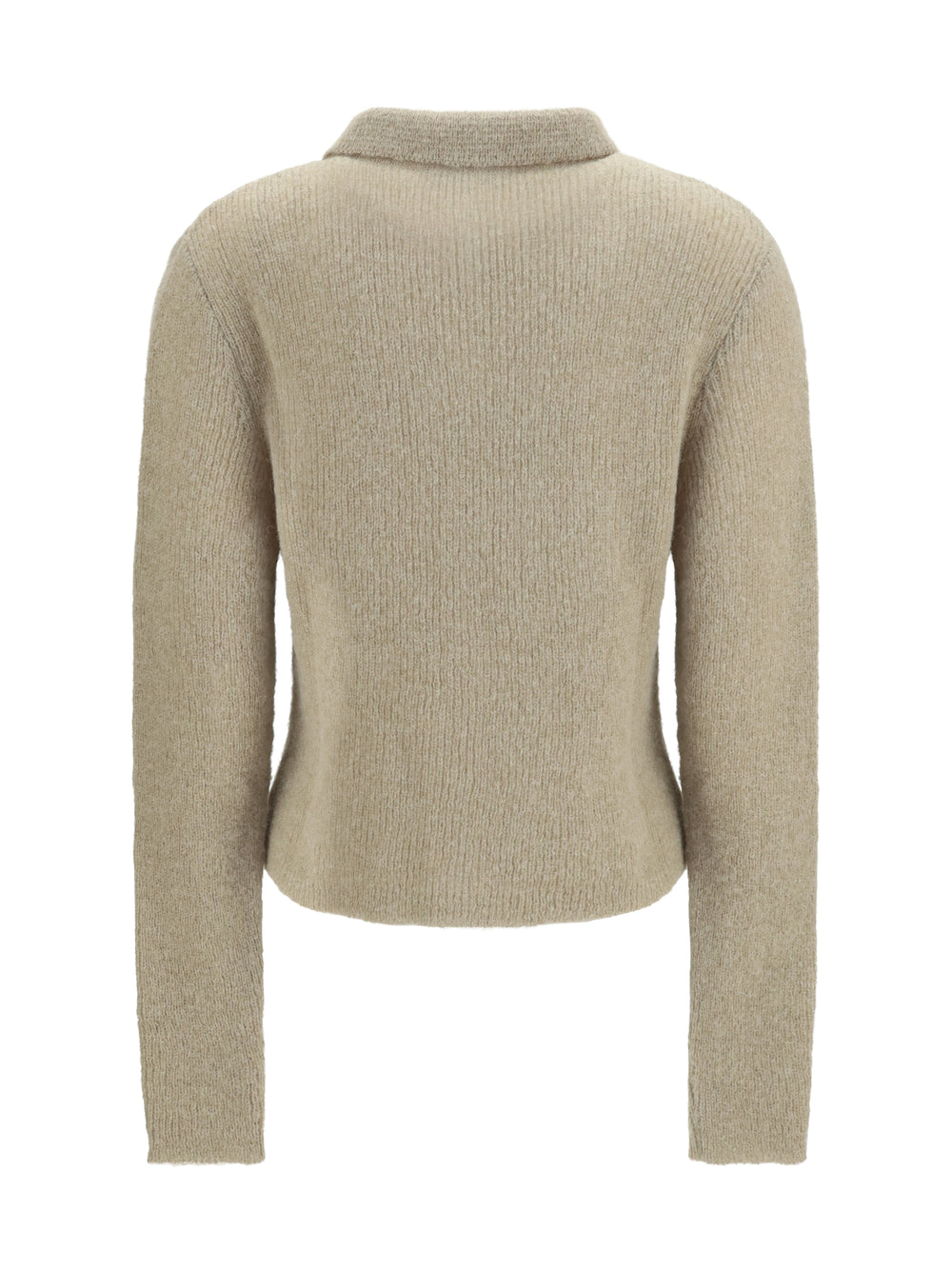 Polo Collar Sweater with buttons 2