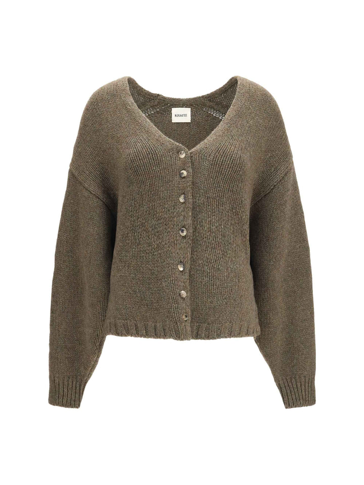 KHAITE Knitwear in ARTICHOKE 18187645_777_XS