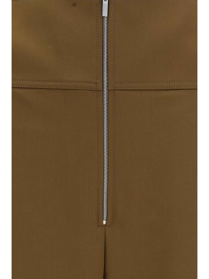 Wide balloon-fit zip Pants