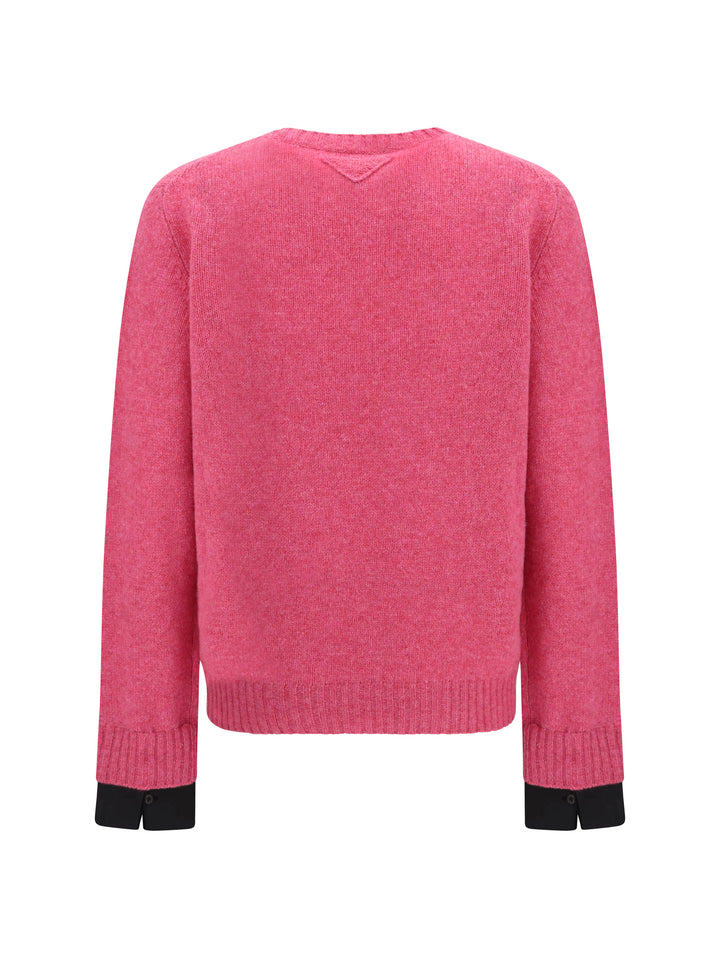 Shetland wool crewneck Sweater 2
