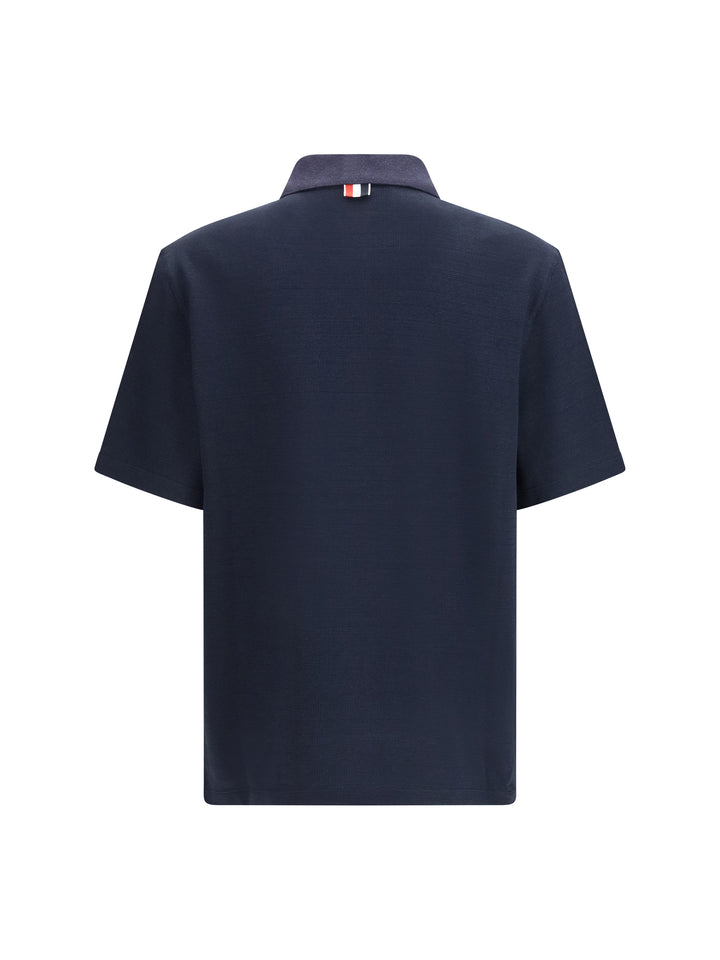 Short-sleeve Polo with chest pocket 2