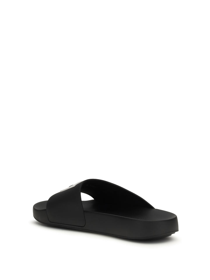 Rubber logo Slippers 3