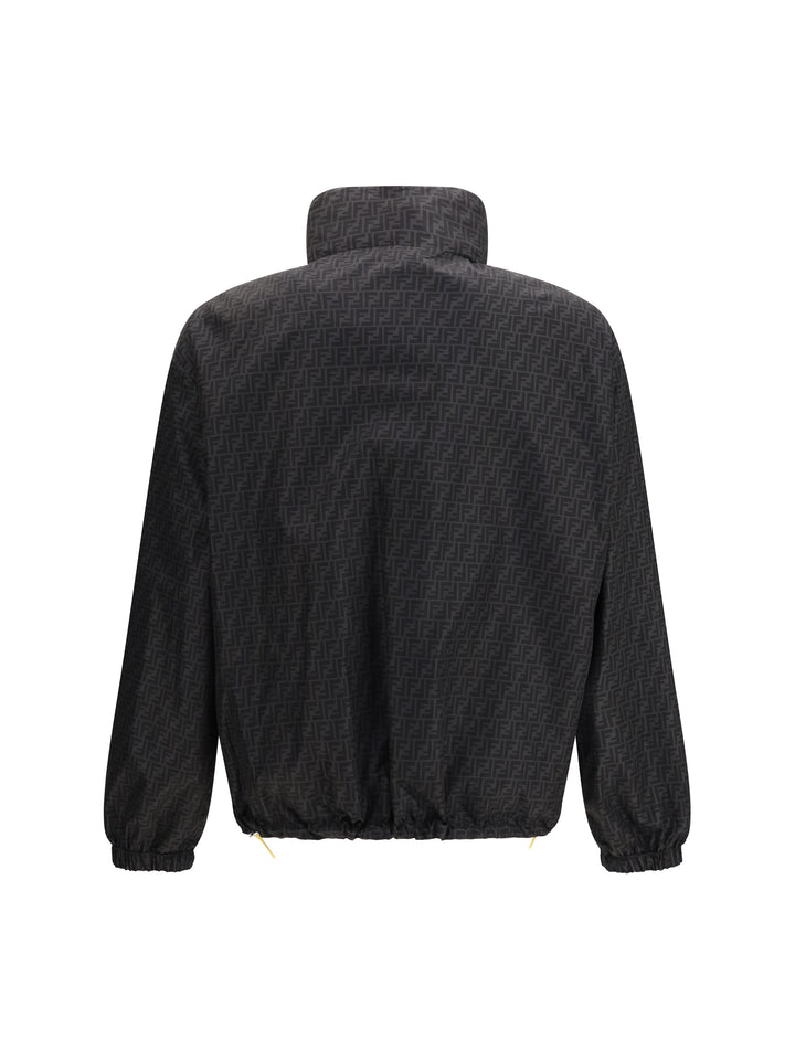 FF jacquard zipped reversible Windbreaker 4