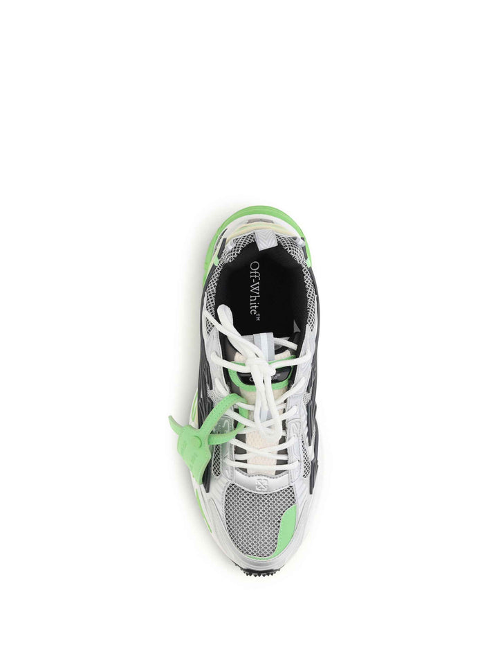 OFF-WHITE Shoes in GREY/NEON GREEN