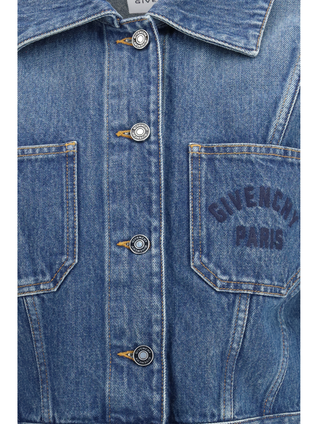 Denim crop Jacket 3