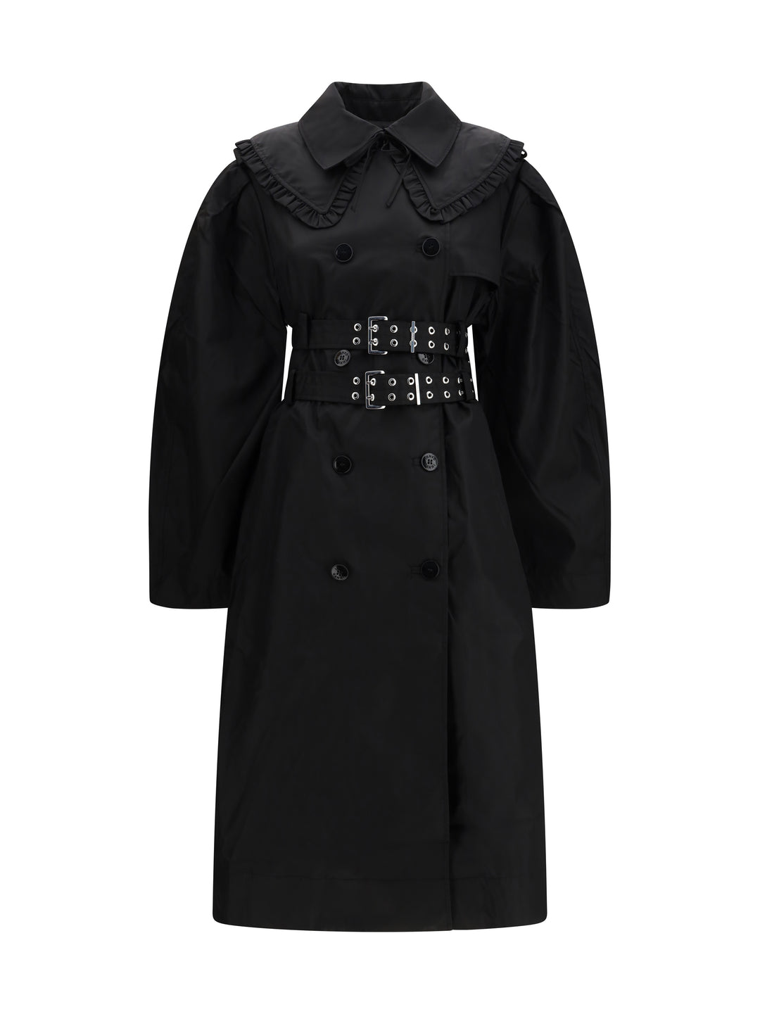 Belted double-breasted Coat 1