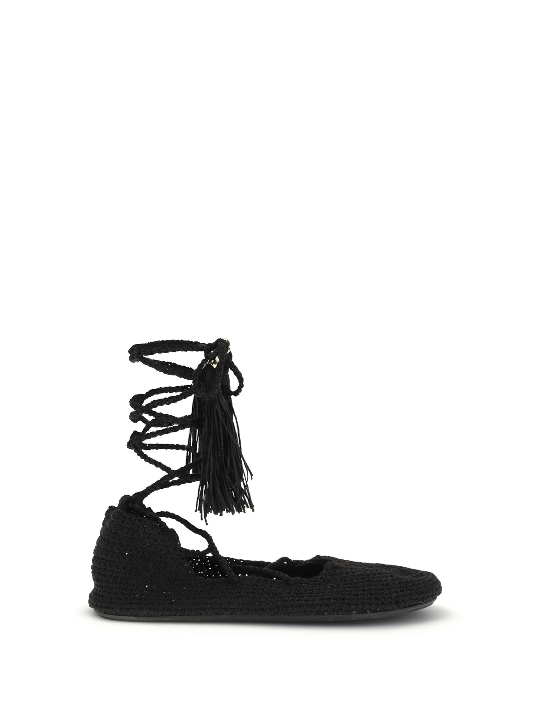 The Sound Of The Sea lace-up Ballerinas 1