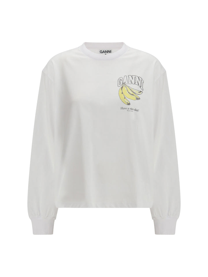 Long-Sleeve T-shirt with cherries print 1
