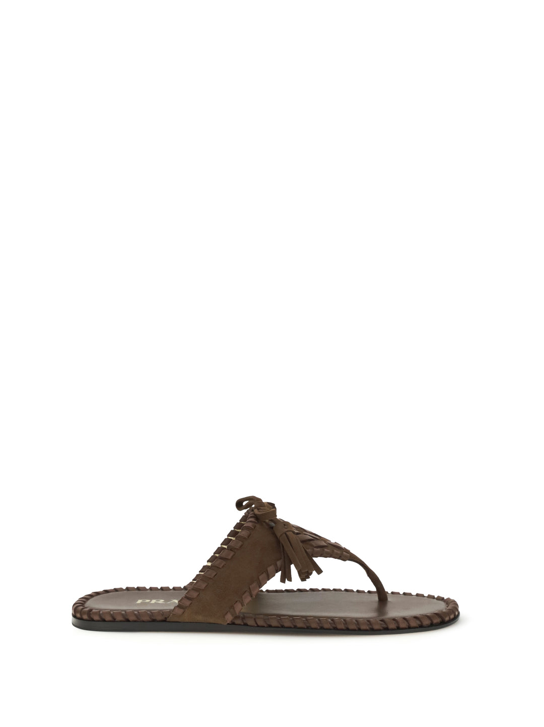 Thong Sandals with tassels 1