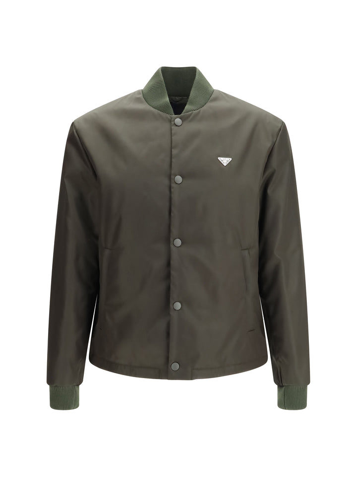 Nylon bomber Jacket 1