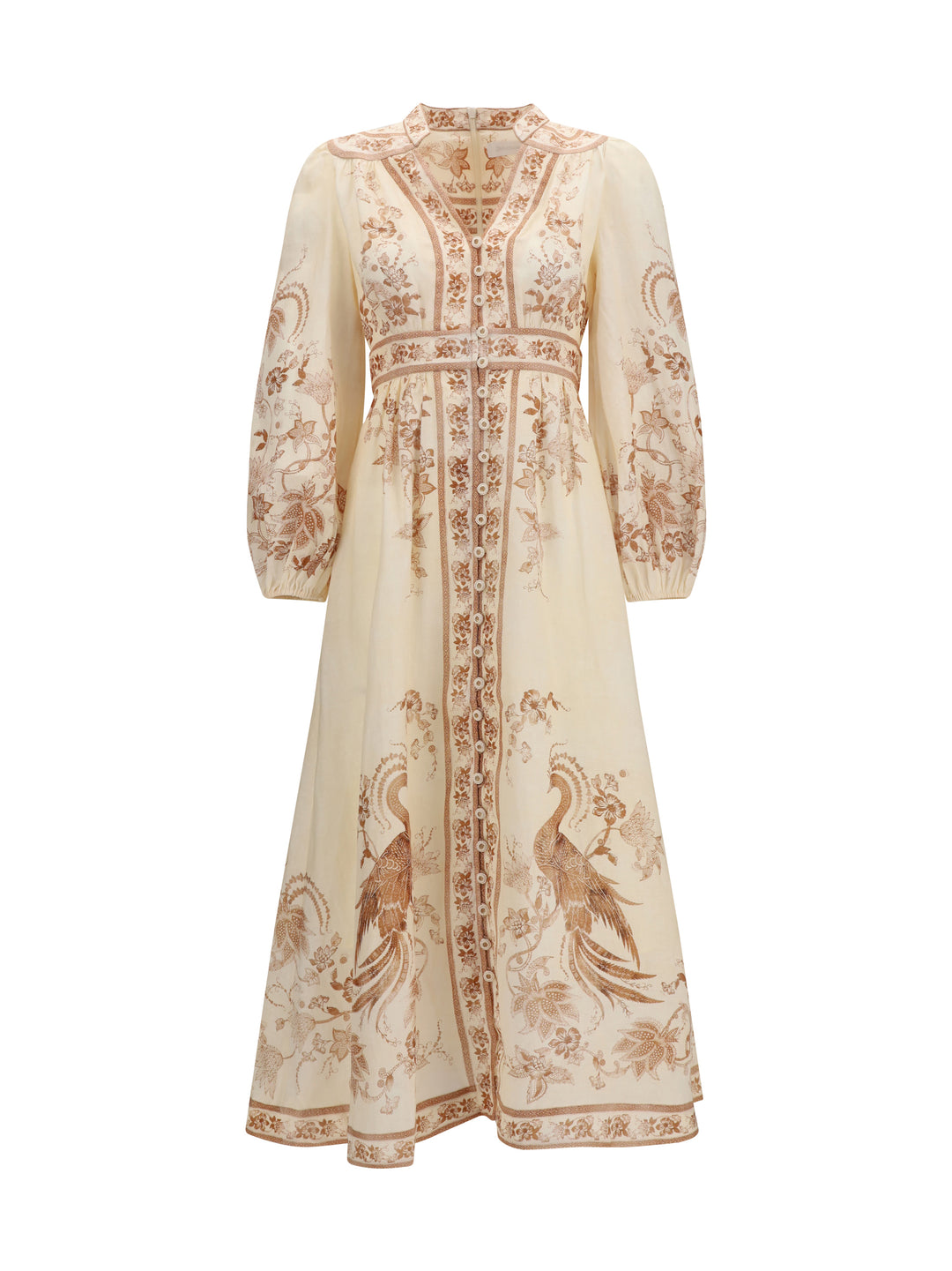 Indra Plunge floral Dress 1