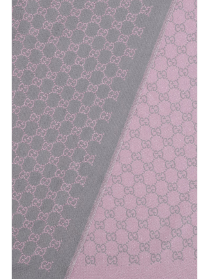 Miss Stenny GG Monogram wool Scarf 3