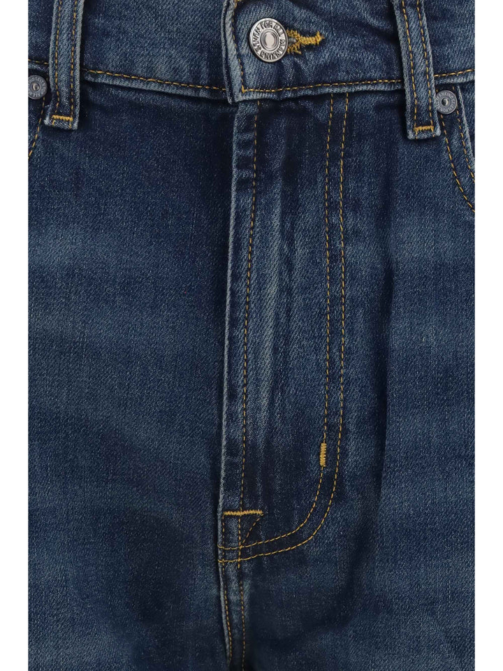 Straight-leg denim Jeans