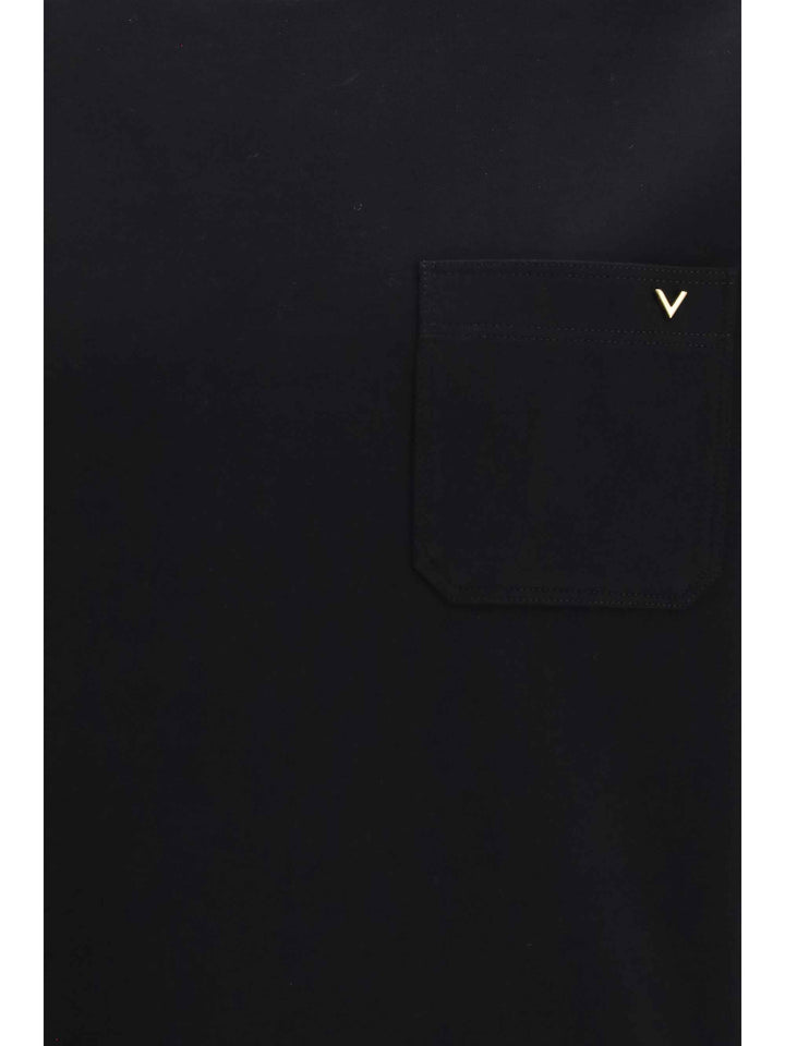 Sweatshirt with pocket and VLogo