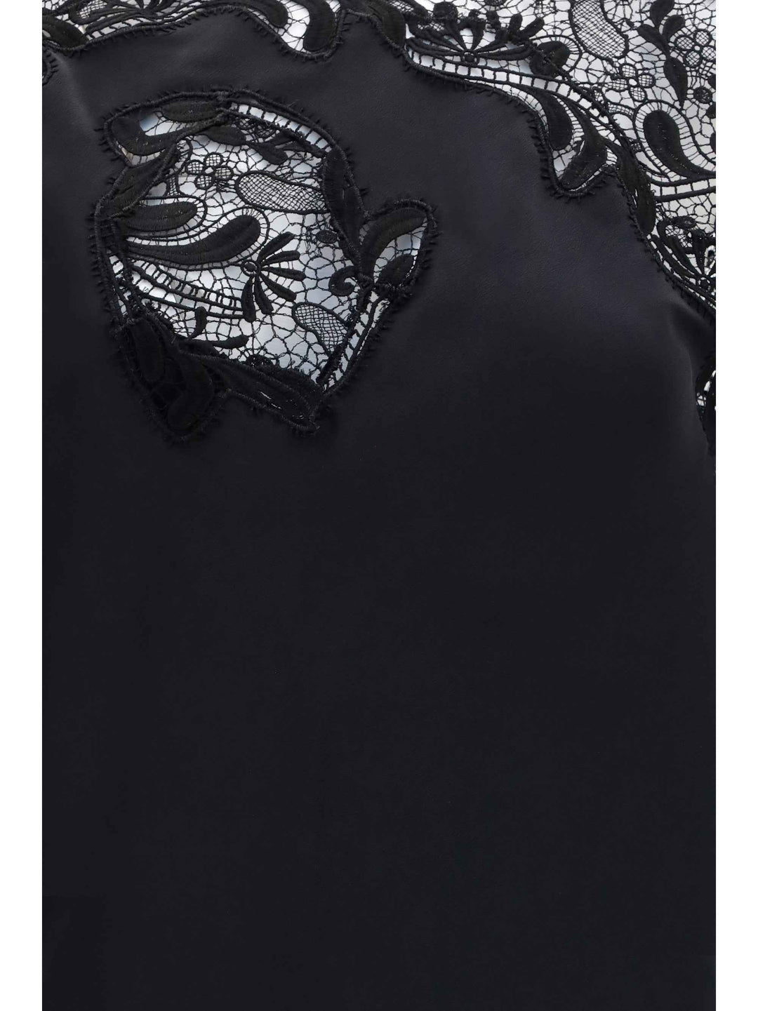 Silk Dress with lace