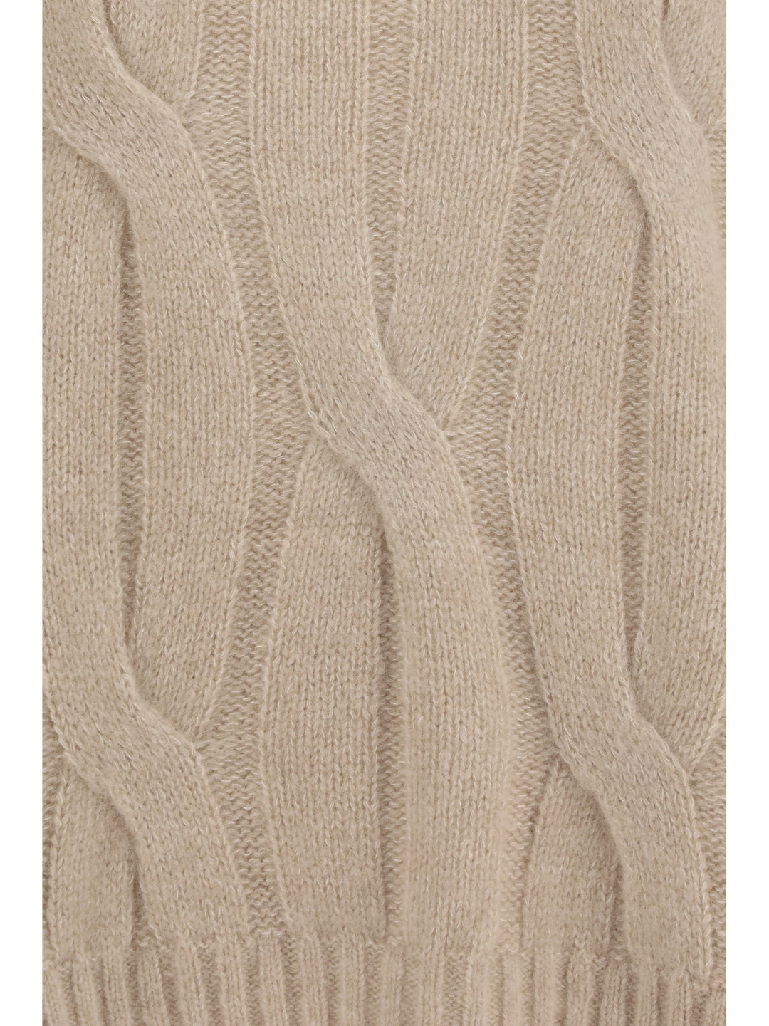 Cashmere and silk Sweater with voluminous sleeves 3