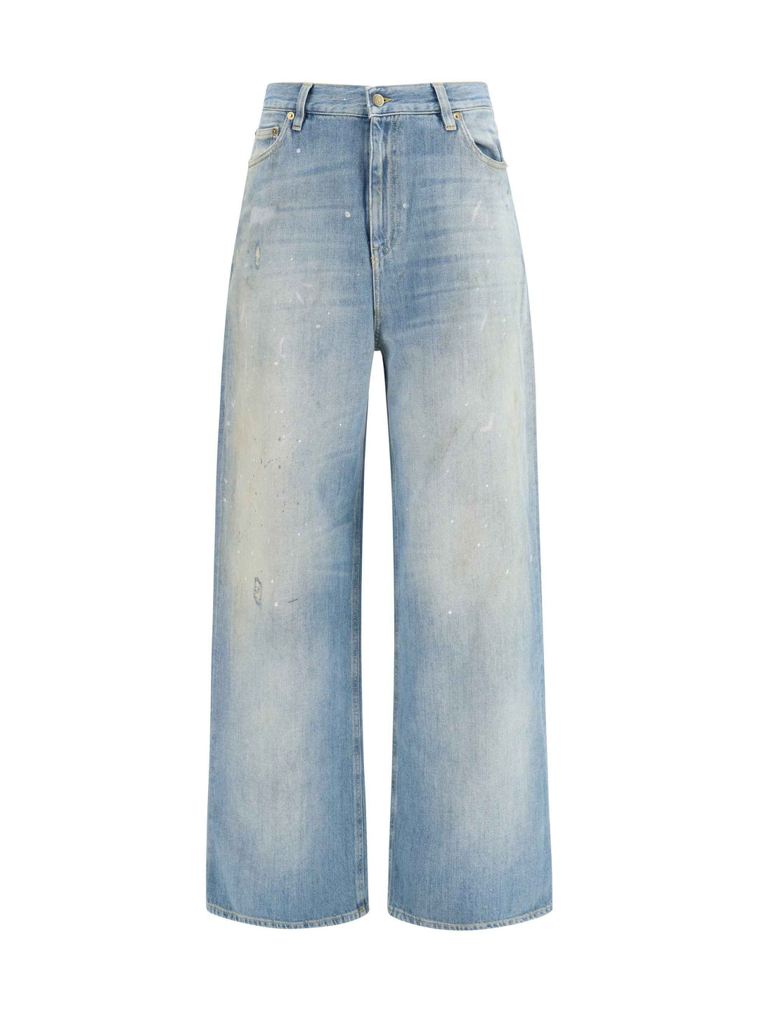 Embroidered logo denim Jeans
