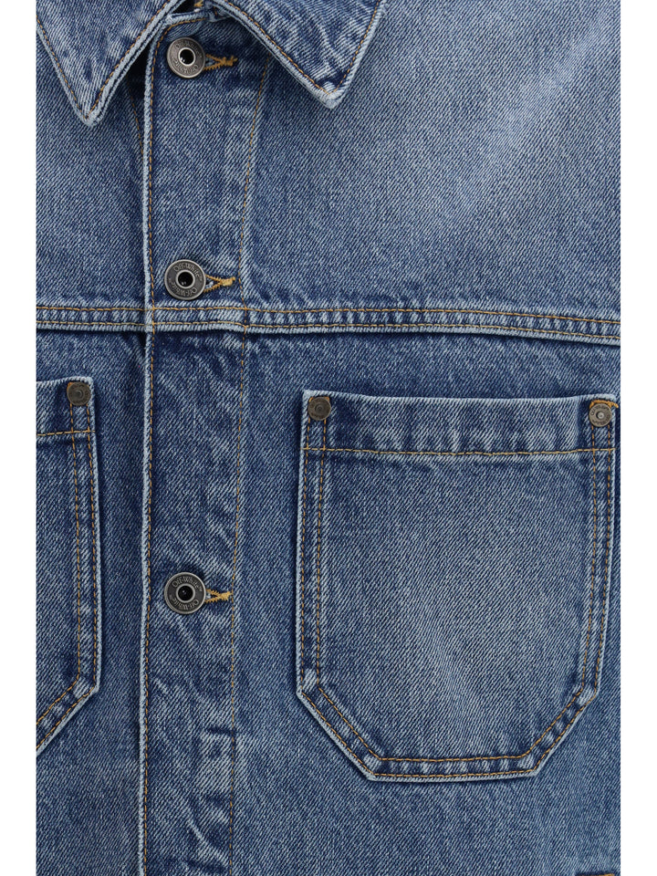 Half Arrow Skate Denim Jacket 3
