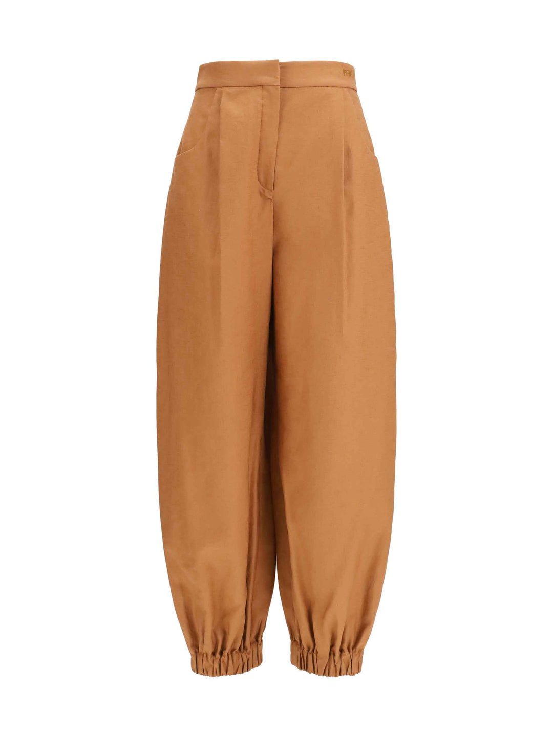 Cotton and linen balloon Pants