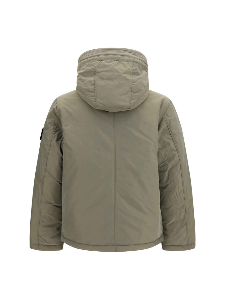 Padded micro twill Jacket
