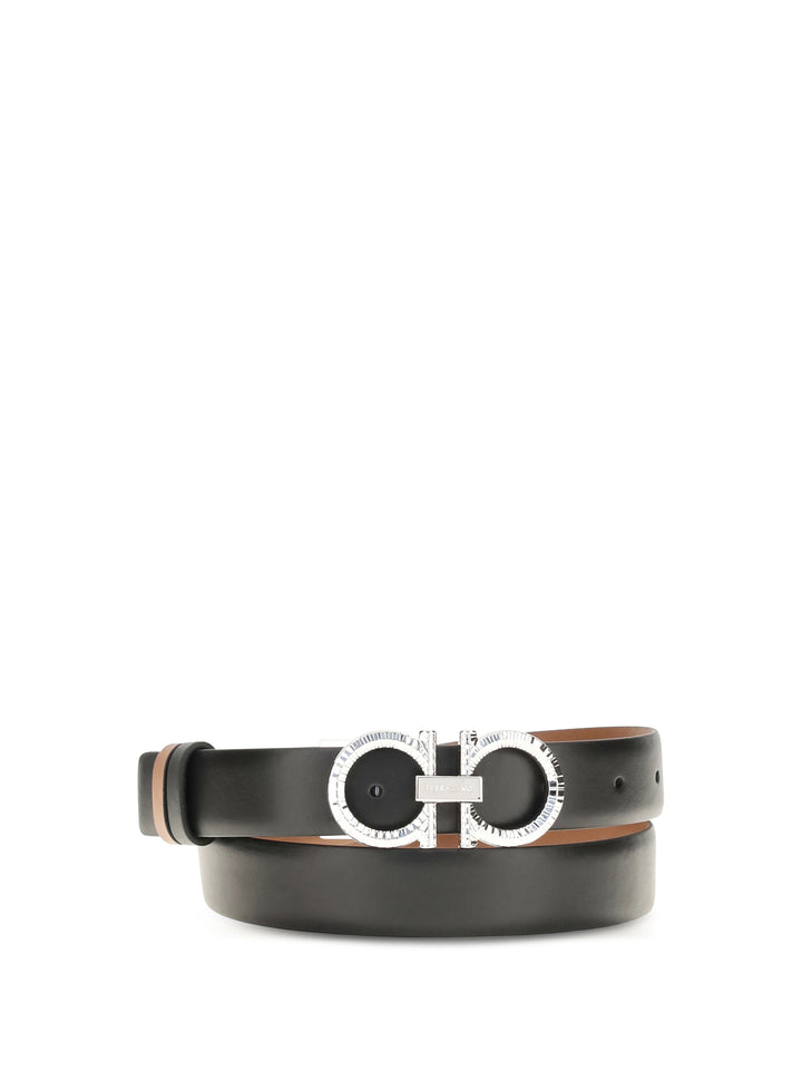 Reversible and adjustable Gancini Belt 1