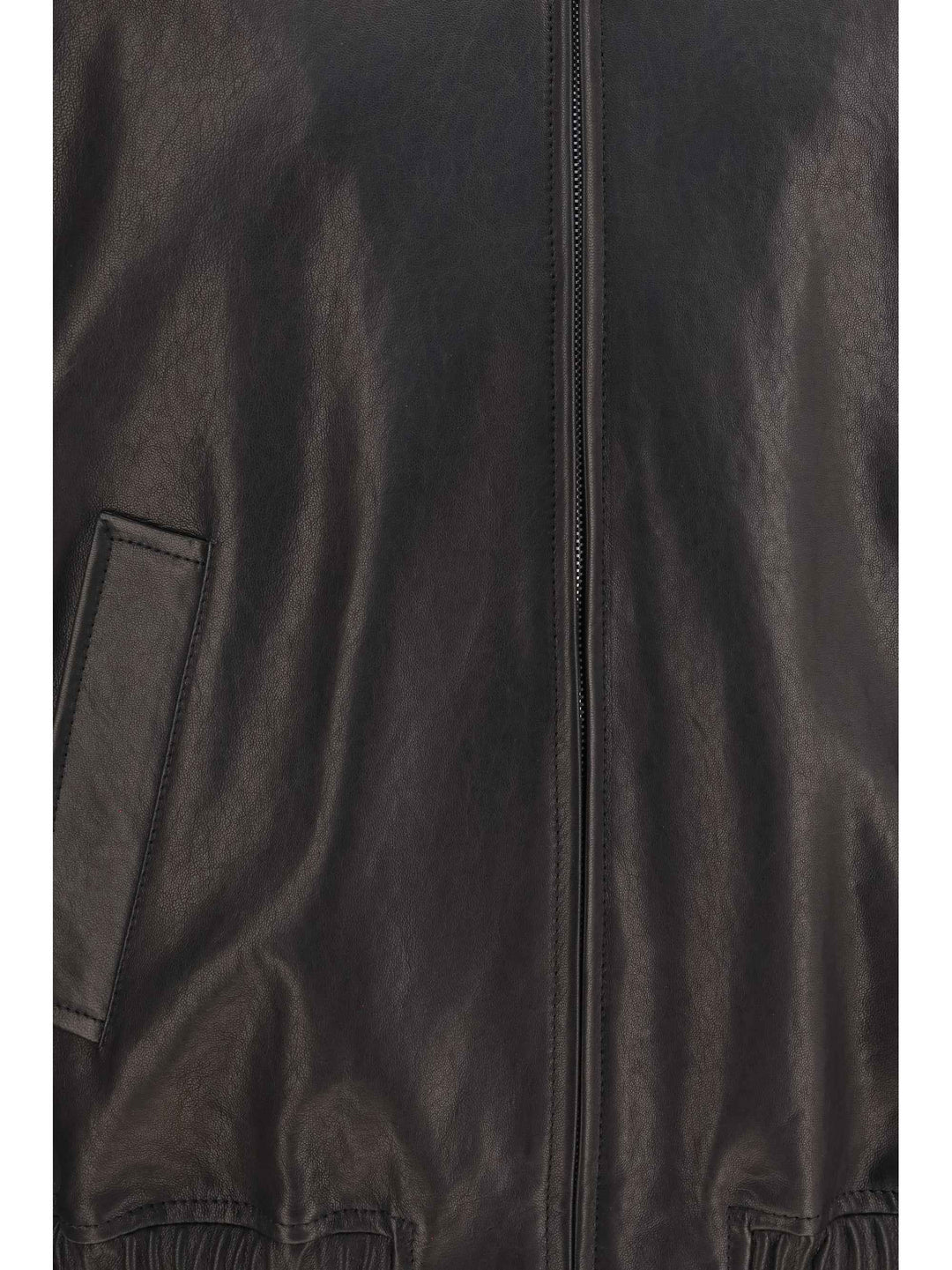 Leather Zip Jacket